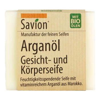 Arganöl Gesicht- und Körperseife 80 g