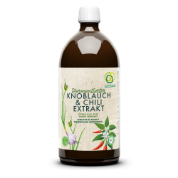 Fermentierter Knoblauch- & Chili-Extrakt 0,5 Liter