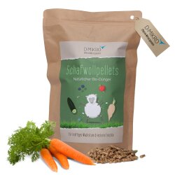 Bio Schafwollpellets für Gemüse 2,5 kg